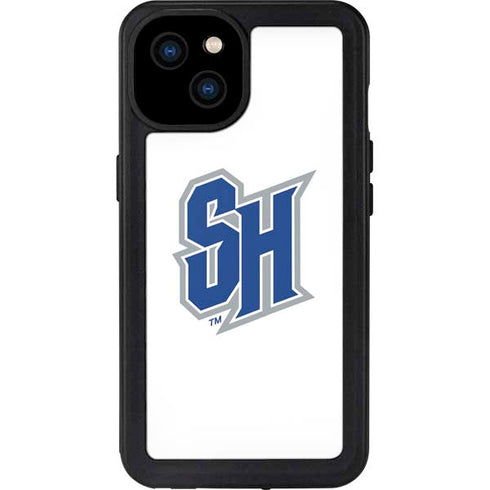 Seton Hall University Pirate Blue iPhone 15 Plus Waterproof Case